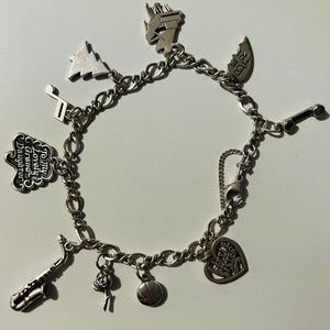 James Avery Charm Bracelet w/10 charms